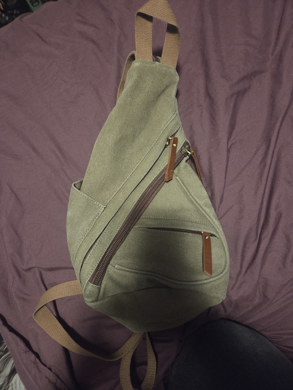 Side Bag With 7 Pouches